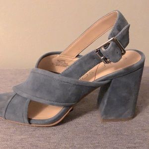 Sole Society block heel sling back Size 7